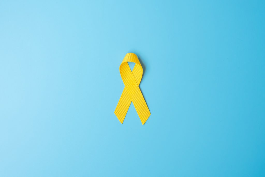 suicide, ribbon, yellow, prevention, september, bone, cancer, childhood, sarcoma, world, february, g